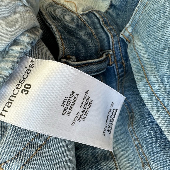 Harper Heritage High Rise Patchwork Flare Jeans - Picture 15 of 16